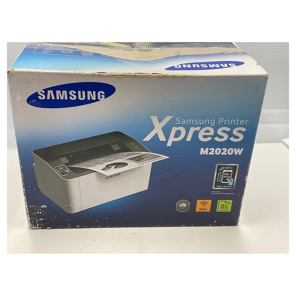 Samsung‎ Xpress M2020W Wireless Monochrome Laser Printer NFC WiFi New Open Box